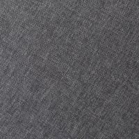 HOMCOM L-shaped Sofa, 3 Seater Couch with Ottoman, Corner Sofa with Thick Padded Cushion and Wood Legs, Dark Grey(m-9)