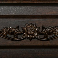 HOMCOM 32" Electric Fireplace with Mantel, Freestanding Heater with LED Log Flame, Overheat Protection and Remote Control, 1400W, Dark Brown(m-7)