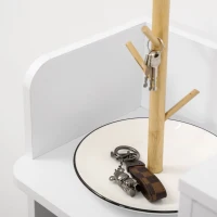 HOMCOM 7-Tier Shoe Rack, Shoe Storage Organizer with Drawer and 11 Open Shelves for 17 Pairs of Shoes, Space Saving Shoe Shelf for Hallway and Living Room, White(m-8)