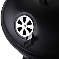 Outsunny Outdoor Light Weight Charcoal Grill Anti-Scald Handle Air Outlet Design Black(m-7)