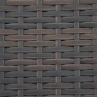 Outsunny Wicker Patio Lounger, Outdoor S Shape Recliners Lounge Chair w/ 5-Level Adjustable Backrest, Soft Padded Cushion Perfect for Outdoor Use, Dark Blue(m-8)