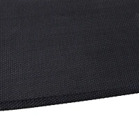 Outsunny Texteline Rocking Sun Lounger Garden Swing Hammock Bed with Steel Stand and Pillow for Patio Deck Beach and Pool Black(m-4)