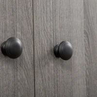 HOMCOM Coffee Bar Cabinet 9-Bottle Wine Rack and Adjustable Shelf, Sideboard Buffet Cabinet Wine Cabinet for Living Room(m-9)