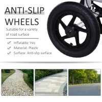 HOMCOM Knee Scooter for Foot Injuries in Adults with Basket Storage, Portable Folding Knee Walker Mobility Scooter for Medical Rehabilitation & Injuries, Silver(m-6)