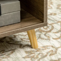 HOMCOM Lift Top Coffee Table with Hidden Storage Compartment, Drawer and Open Shelves, Coffee Table with Lift Tabletop, Center Table for Living Room, Espresso(m-9)