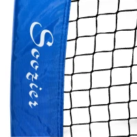 Soozier Portable Soccer Goal Target Net with Carry Bag, Soccer Training Equipment for Aim and Muscle Memory, Shooting Net for Backyard, 3 Pockets(m-7)