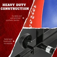 Soozier Adjustable Speed Bag Platform, Wall Mounted Speed Bags for Boxing, with 360-Degree Swivel and 10'' Speedbag(m-7)
