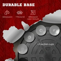 Soozier Boxing Speed Trainer with Stand, Reaction Bar Challenge, Reflex Bag, 64-81in Adjustable Height, Red and Blue(m-6)