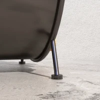 Outsunny 2-Piece Firewood Rack, 15 inch and 12 inch Round Log Holder for Fireplace, Outdoor Indoor Wood Storage Stacker, Black(m-9)