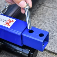 DURHAND Hydraulic Wheel Dolly Tire Jack with Ratcheting Foot Pedal for Vehicle Positioning for Car Truck RV Trailer, 1500LBS, Set of 1(m-9)