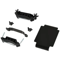 HOMCOM 64"/43" x 39" Car Roof Rack, Length Adjustable Roof Basket, Universal Rooftop Cargo Carrier Basket with U-bolts, 220 lbs Capacity(m-7)