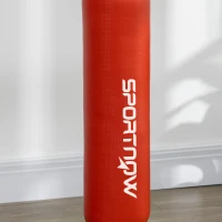 Soozier 4.6'-6.7' Speed Bag Boxing Bag Stand, Reflex Bag Boxing Training Equipment, Speed Punching Bag, Red(m-9)