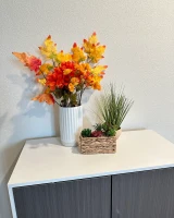 HOMCOM Sideboard Buffet Cabinet, Kitchen Storage Cabinet with Double Door Cupboards, Adjustable Shelf and Steel Legs, Gray(m-12)