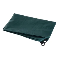 Outsunny Arc. 7ft Fishing Umbrella Beach Parasol with Sides Brolly Shelter Canopy Shade with Carry Bag Dark Green(m-6)