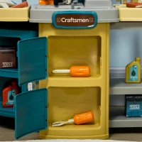 Qaba 47 Pieces Kids Tool Set Children Trolley for 3-6 Years Old(m-8)