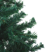 HOMCOM 6ft Tall Unlit Full Spruce Artificial Christmas Tree with Realistic Branches and 1000 Tips(m-9)