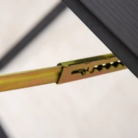 HOMCOM Modern Drafting Drawing Table with Adjustable Tiltable Tabletop, Writing Office Desk Artist Workstation, Black(m-8)