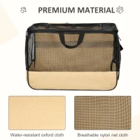 PawHut D00-064 Folding Pet Car Seat Dog Cat Carrier(m-7)