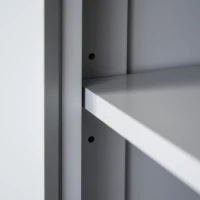 HOMCOM 72" Freestanding Kitchen Pantry Cabinet, Tall Storage with 4 Doors, Drawer, 3 Adjustable Shelves, Gray(m-8)