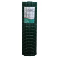 PawHut Chicken Wire Fencing 98' x 3', 1" x 0.5" Rectangle Chicken Wire for Crafts Garden Poultry, Metal Hardware Cloth Netting for Chicken Coops, Rabbit Cage, Dark Green(m-9)