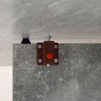 HOMCOM Extendable Dining Table, Collapsible Folding Table w/ 2-tier Shelves and Rolling Casters, Grey(m-10)