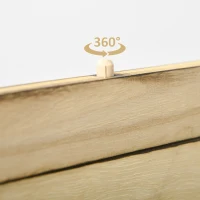 HOMCOM 4 Panel Room Divider, Folding Privacy Screens, Natural(m-8)