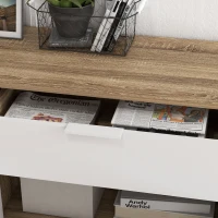 HOMCOM Modern Sideboard Cabinet, Freestanding Sideboards and Buffets with 2 Doors, Drawer and Adjustable Shelves(m-10)