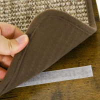 PawHut 8 Piece Cat Wall Shelves for Climbing, Sleeping, Playing, Brown(m-9)