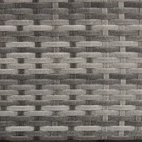 Outsunny 3-Seater Wicker Sofa, PE Rattan Outdoor Couch Conversation Furniture with Removable Cushions for Patio, Garden, Grey(m-7)