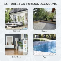 Outsunny 4 Pieces Rattan Wicker Outdoor Conversation Furniture Set w/ Corner Sofa Loveseats Coffee Table Cushions, Mixed Grey(m-7)