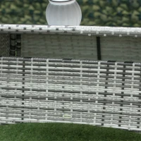 Outsunny Garden Dining Set with Cushions(m-8)