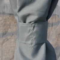 Outsunny 12' x 12' Outdoor Gazebo Canopy, Dome Patio Gazebo Netting Sidewalls and Curtains, Double Vented Roof, Dark Grey(m-9)