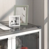 HOMCOM 18 Gal Stackable Storage Bins, 3-Pack Collapsible Closet Organizer with Lids, Mobile Plastic Drawer Container with 5-Sided Access for Clothes, Blankets, White(m-8)