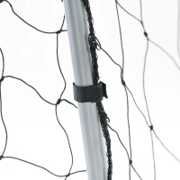 Soozier 10ft x 6.5ft Soccer Goal, Soccer Net for Backyard with Ground Stakes, Quick and Simple Set Up(m-7)