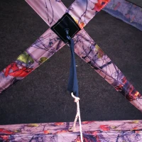 Outsunny 12' x 12' Hexagon Automatic Pop Up Screen Tents Camping Shelter Picnic Canopy with Mesh Sidewalls and Carry Bag, Colored(m-10)