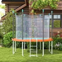 Soozier 14ft Trampoline Replacement Pad Trampolining Replacement Jump Bounce Exercise GYM Pad Only Light Orange(m-9)