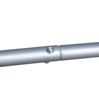 Outsunny 3-Seater Outdoor Swing Chair Bench with Adjustable Canopy, Black(m-10)