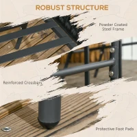 Outsunny Outdoor Dining Chairs Set of 2 Boho Rope Woven Patio Chairs with Cushions for Balcony, Lawn, Garden, Indoor, Dark Grey(m-7)