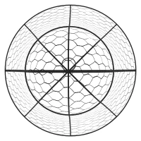 Outsunny 12 Pack Garden Cloches for Plants, 16" x 13" Metal Crop Cage, Plant Cages to Keep Animals Out, Black(m-10)