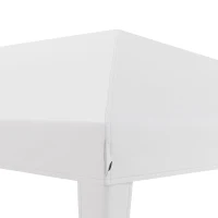 Outsunny 10' x 19.2' Outdoor Gazebo Pop Up Canopy Party Tent with Carrying Bag, White(m-8)