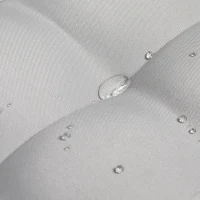 Outsunny 6-Piece Seat Cushion Pillows Replacement, Button Tufted Patio Chair Cushions Set with Ties, Light Grey(m-9)