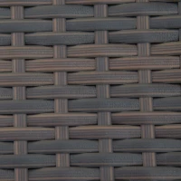 Outsunny Wicker Patio Lounger, Outdoor Recliners Lounge Chair w/ 5-Level Adjustable Backrest, Cushion for Outdoor, Khaki(m-10)