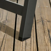 Outsunny Outdoor Rattan Wicker Patio Lounger Chair Sun Lounger w/ 5-Position Backrest and Wheels for Garden, Poolside, Brown(m-10)