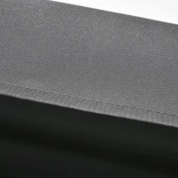 Outsunny 2-Seater Outdoor Porch Swing with Adjustable Canopy, Patio Swing Chair for Garden, Poolside, Backyard, Dark Grey(m-7)