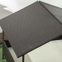 PawHut Outdoor Dog House Wicker Dog Bed with Soft Cushion Washable Cover, for Medium Large Dogs Indoor Outdoor, Cream White(m-10)