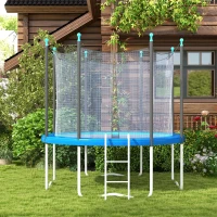 Soozier 14ft Trampoline Replacement Pad Trampolining Replacement Jump Bounce Exercise GYM Pad Only Light Blue(m-9)