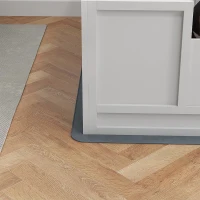 PawHut Dog Whelping Box with Waterproof Mat, Retractable Light Stand, Pig Rail, Adjustable Door, 41" x 39"(m-10)