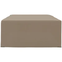 Outsunny Patio Furniture Covers Outdoor Furniture Cover for Dining Table Chair Set, Waterproof, Anti-UV, 108" x 80" x 35", Beige(m-2)