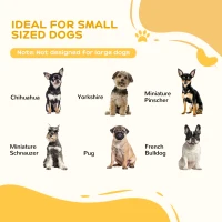 PawHut 24"H Foldable Dog Gate, 3 Panels Freestanding Pet Gate Barriers Indoor with Support Feet, Puppy Fence for Small Dogs, White(m-4)