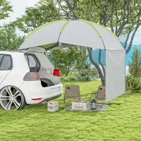 Outsunny SUV Awning Tailgate Tent, Portable Car Awning with Side Wall, for Truck, RV, Van, Trailer and Overlanding Camping(m-1)